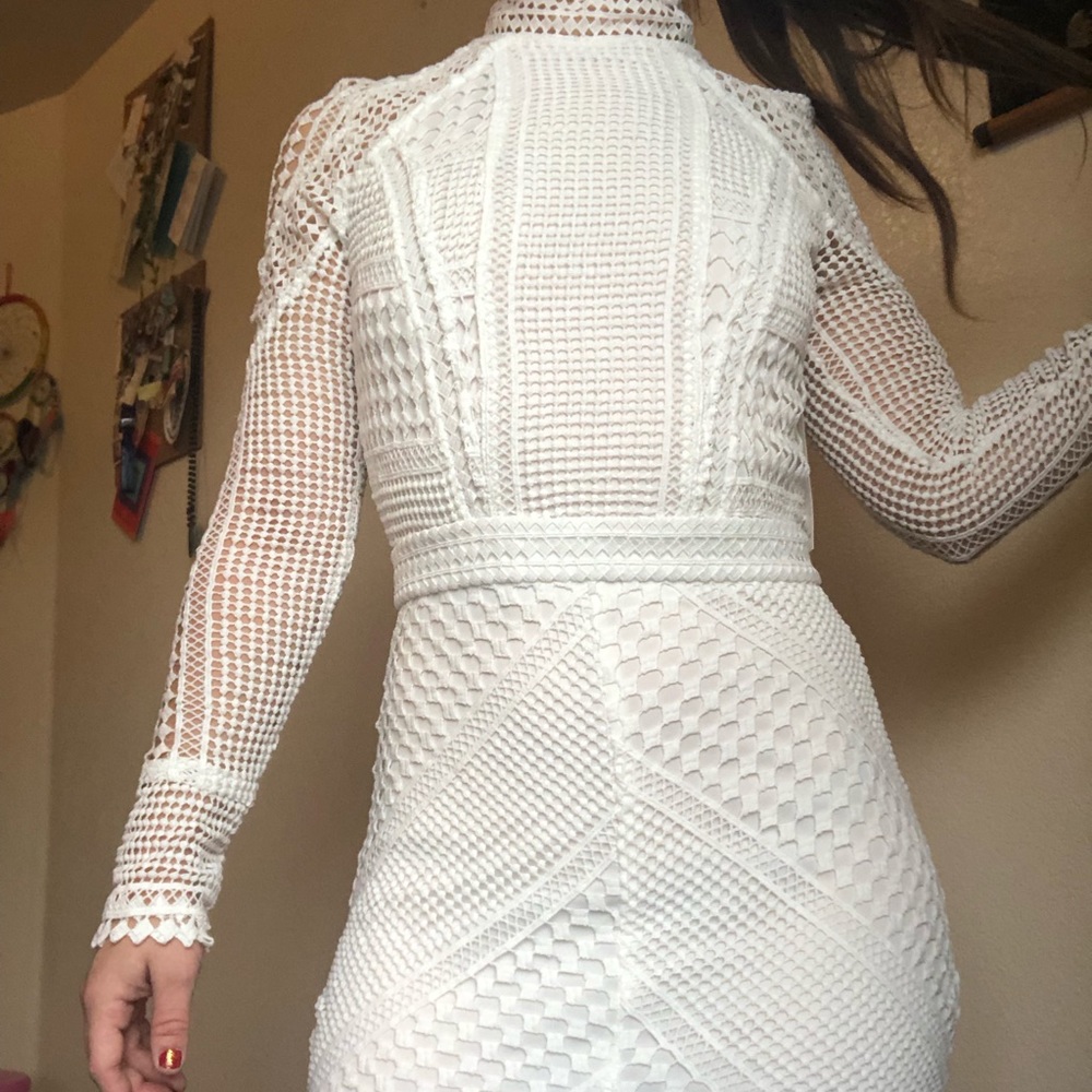 NWT White Tobi Netted Dress